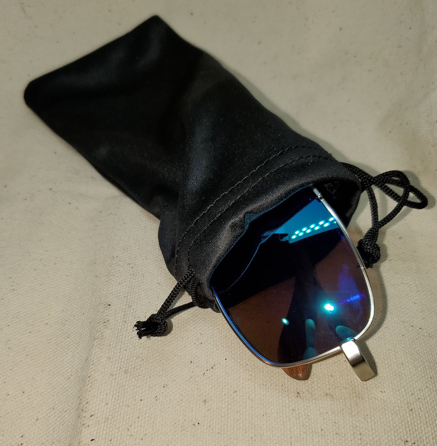Detroit Mint Driver Sunglasses Blue Lenses