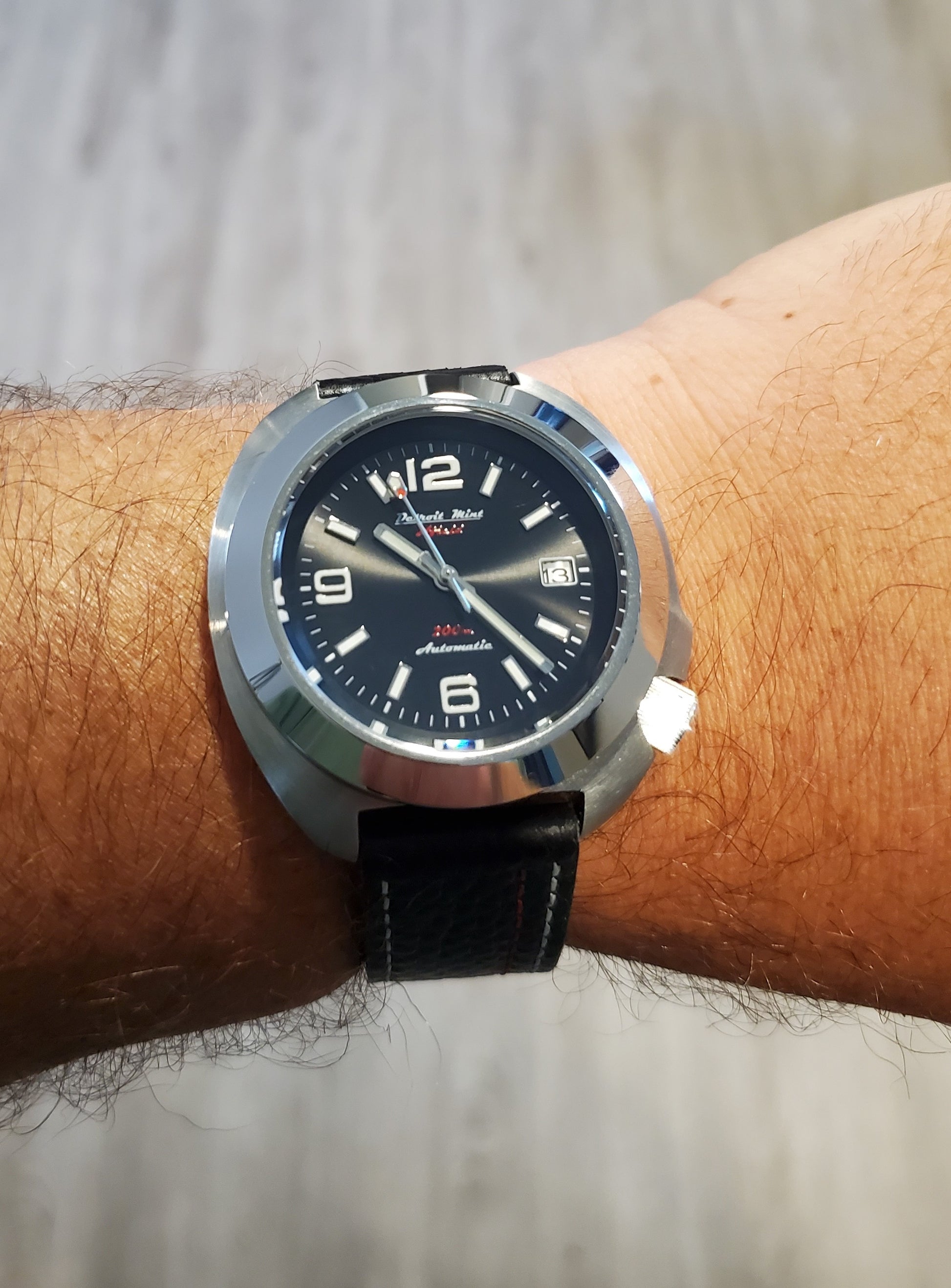 Detroit Mint Afield Sports Field Watch
