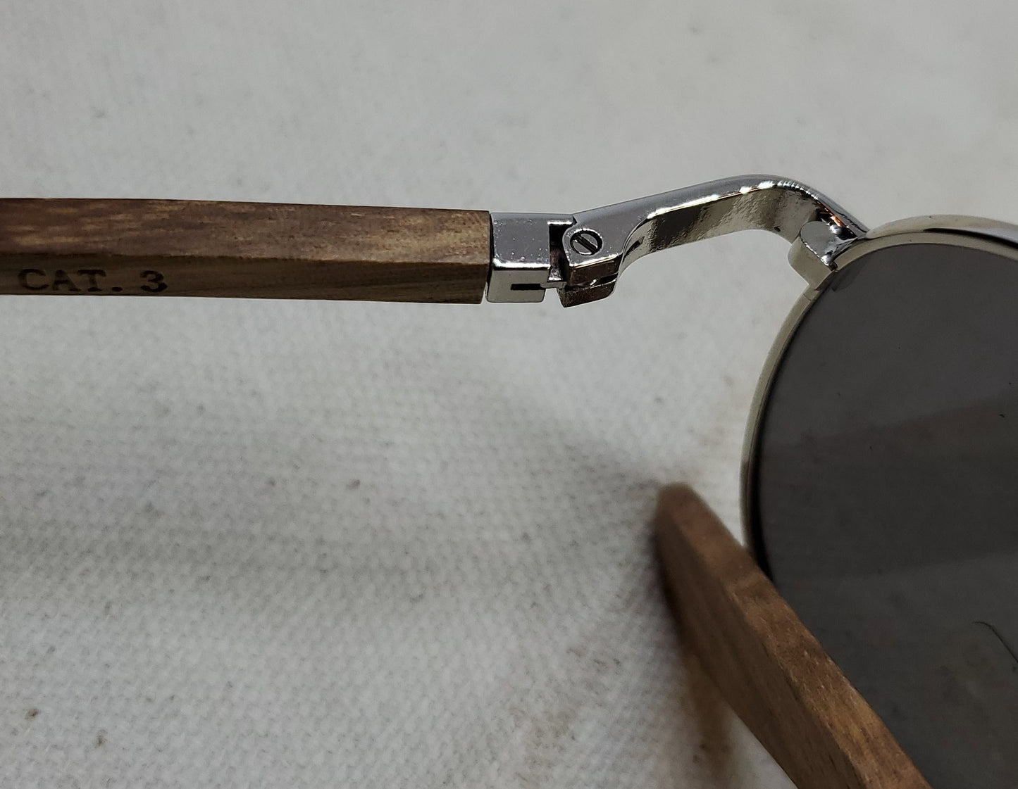 Detroit Mint Aviator Sunglasses Silver Lens